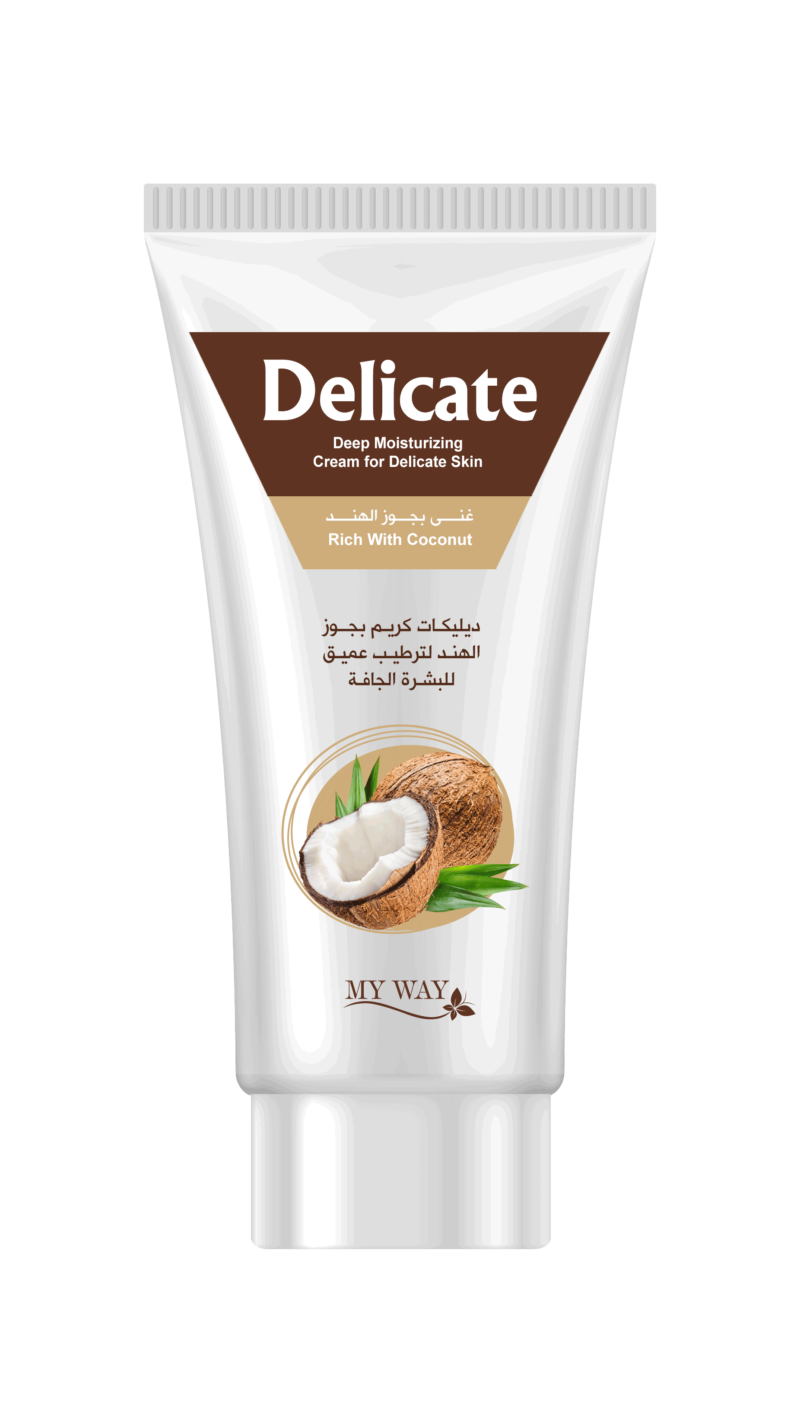 Delicate Coconut Cream for Skin Hydration