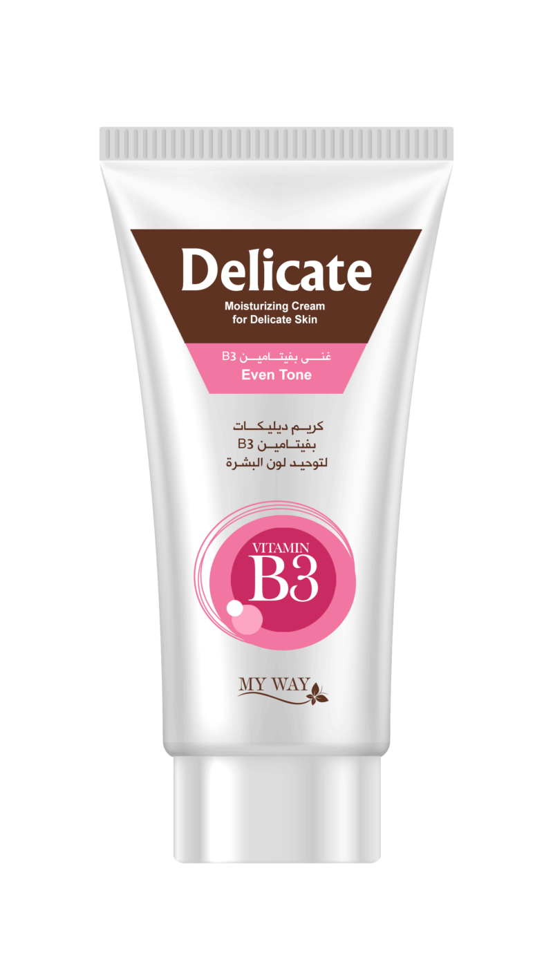 Delicate Cream with Vitamin B3 for Even Skin Tone