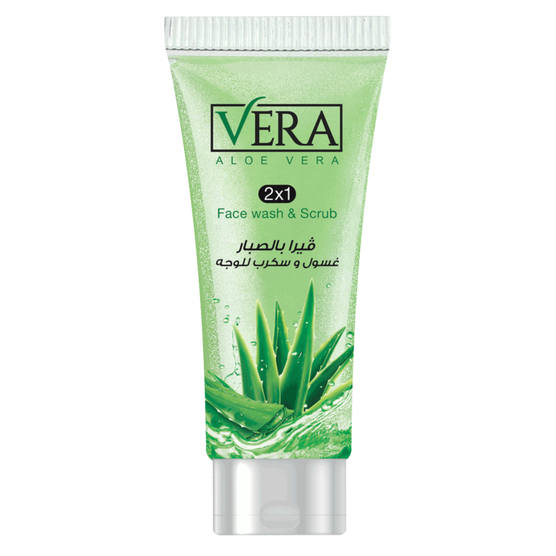 Vera 2-in-1 Aloe Vera Face Wash & Scrub